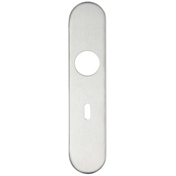 [ZCS31RSS] Radius Cover plate for 19 mm and 22mm RTD Lever on Backplate - Lock 57mm