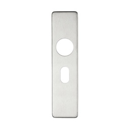 Cover plate for 19 mm RTD Lever on Short Backplate - Oval Profile 48.5mm - 45mm x 180mm PSS