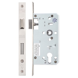 [ZDL7255SS] Din euro sashlock - 72mm c/c -  backset 55mm