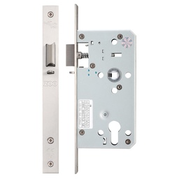 [ZDL7255NLSS] Din night latch - 72mm c/c - backset 55mm