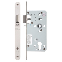 [ZDL7255NLRSS] Din night latch - 72mm c/c - backset 55mm - radius