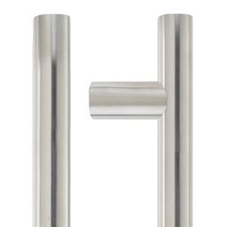 [ZCSG300CS] 22mm Guardsman Pull Handle - 300mm Centers - Grade 304 - Bolt Through fixings