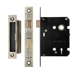 3 Lever Sash Lock 3" - smaller case