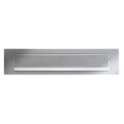 [ZAS37SS] Letter Plate - 340mm x 75mm - 312mm c/c