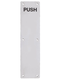 [ZAS30RASS] Finger Plate - Push (Radius) 75mm x 300mm