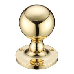 Ball Mortice Knob Furniture  62.5mm Rose dia.