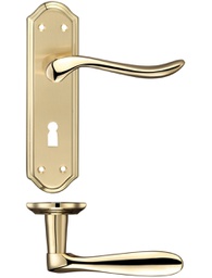 Lincoln Lever Euro Lock (47.5mm c/c) Furniture