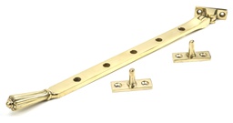[46705] Polished Brass 12" Hinton Stay - 46705