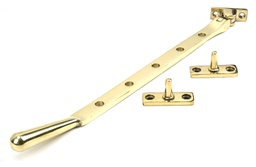 [46717] Polished Brass 12" Newbury Stay - 46717