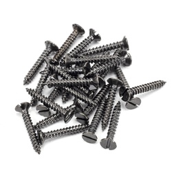 [92936] Dark Stainless Steel 4x¾" Countersunk Screws (25) - 92936