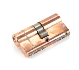 [45801] Polished Bronze 30/30 5pin Euro Cylinder - 45801