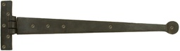 [33010] Beeswax 18" Penny End T Hinge (pair) - 33010