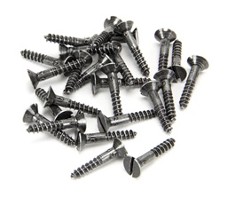 [33434] Pewter 8 x 1" Countersunk Screws (25) - 33434