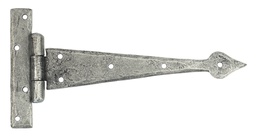 [33790] Pewter 9" Arrow Head T Hinge (pair) - 33790