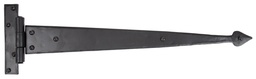 [33974] Black 18" Arrow Head T Hinge (pair) - 33974