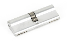 [46244] Satin Chrome 45/45 5pin Euro Cylinder - 46244