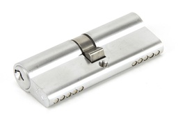 [46253] Satin Chrome 40/40 5pin Euro Cylinder KA - 46253