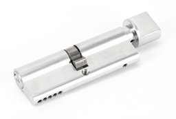 [46267] Polished Chrome 45/45 5pin Euro Cylinder/Thumbturn - 46267