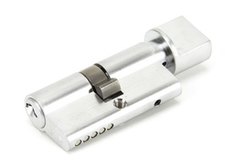 [46271] Satin Chrome 30/30 5pin Euro Cylinder/Thumbturn KA - 46271