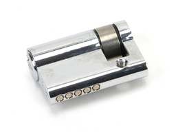 [46282] Polished Chrome 35/10 5pin Single Cylinder - 46282