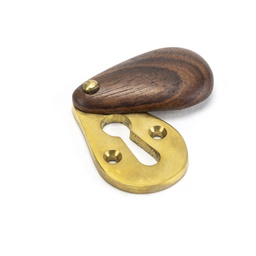 [83558] Rosewood Plain Escutcheon - 83558