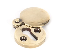 [83805] Aged Brass 30mm Round Escutcheon - 83805