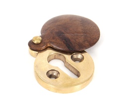 [83832] Rosewood 30mm Round Escutcheon - 83832