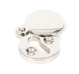 [83835] Polished Nickel 30mm Round Escutcheon - 83835