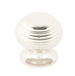 [83867] Polished Nickel Beehive Cabinet Knob 30mm - 83867