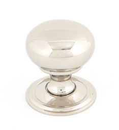 [83884] Polished Nickel Mushroom Cabinet Knob 32mm - 83884