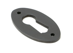 [83948] Aged Bronze Oval Escutcheon - 83948