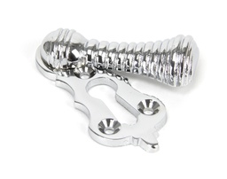 [90277] Polished Chrome Beehive Escutcheon - 90277