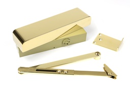 [50108] Polished Brass Size 2-5 Door Closer & Cover - 50108