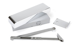 [50110] Polished Chrome Size 2-5 Door Closer & Cover - 50110