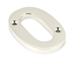 [90310] Polished Nickel Numeral 0 - 90310