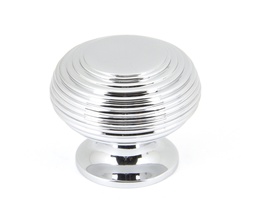 [90336] Polished Chrome Beehive Cabinet Knob 40mm - 90336