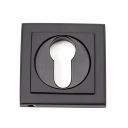 [46124] Aged Bronze Round Euro Escutcheon (Square) - 46124