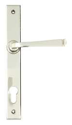 [90356] Polished Nickel Avon Slimline Lever Espag. Lock Set - 90356