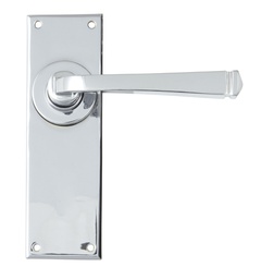 [90363] Polished Chrome Avon Lever Latch Set - 90363