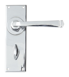 [90367] Polished Chrome Avon Lever Bathroom Set - 90367