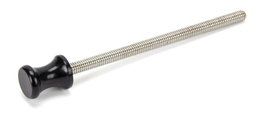 [90436] Black ended SS M6 110mm Threaded Bar - 90436