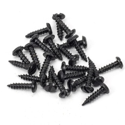 [91156] Black 6xÂ½" Round Head Screws (25) - 91156