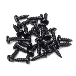 [91163] Black 8xÂ½" Round Head Screws (25) - 91163