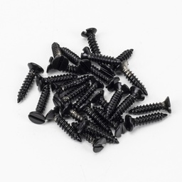 [91168] Black 8x¾" Countersunk Raised Head Screws (25) - 91168