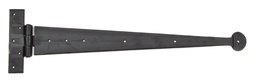 [91469] External Beeswax 22" Penny End T Hinge (pair) - 91469