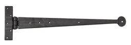 [91470] External Beeswax 18" Penny End T Hinge (pair) - 91470