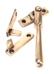 [91952] Polished Bronze Night-Vent Locking Newbury Fastener - 91952