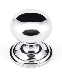 [92032] Polished Chrome Mushroom Cabinet Knob 32mm - 92032