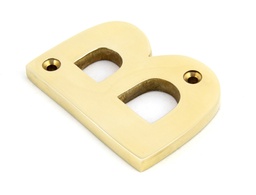 [83801B] Polished Brass Letter B - 83801B