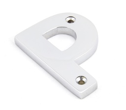 [83802P] Polished Chrome Letter P - 83802P